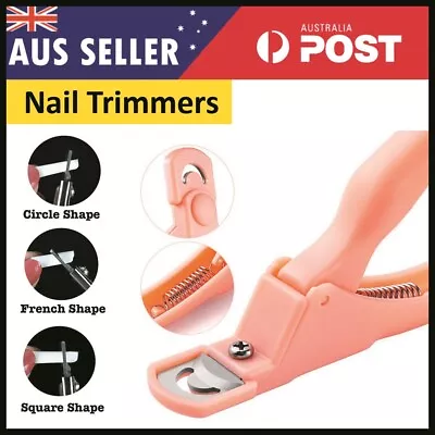 Nail Art Edge Cutter Acrylic False Clipper Tips Manicure Trimmer Clipper • $5.99