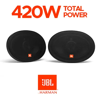 JBL Door Rear Shelf Car Speakers - 6  X 9  3 Way 420 Watts - Stage2 9634 • £76.99