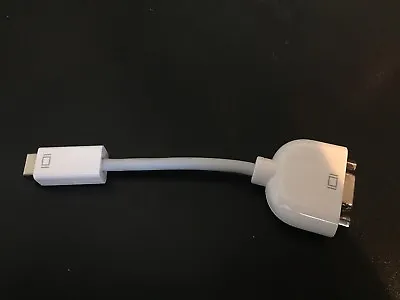 GENUINE Apple Mini-DVI To VGA Adapter IMac MacBook 12  PowerBook G4 Video M9320G • $7.49