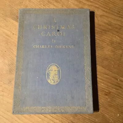 Charles Dickens: A Christmas Carol Odhams Press Blue Boards Vintage HB Book • £9.99