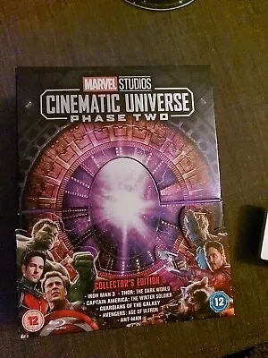 £8 • Buy Marvel Studios Collector's Edition Box Set - Phase 2 (DVD, 2017)