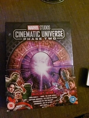 £8 • Buy Marvel Studios Collector's Edition Box Set - Phase 2 (DVD, 2017)
