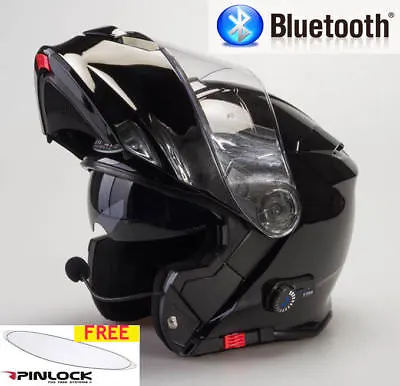 Viper Rs-v171 Blinc Bluetooth Flip Front Modular Motorcycle Helmet  Free Pinlock • $258.90