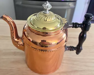 Unique Beautiful Antique Copper Kettle Farmhouse Decor Tea. Pot • $5