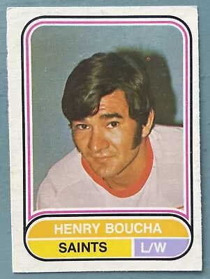 1975-76 Opc Wha #79 Henry Boucha  Ex+ Minnesota Fighting Saints!! • $13.24