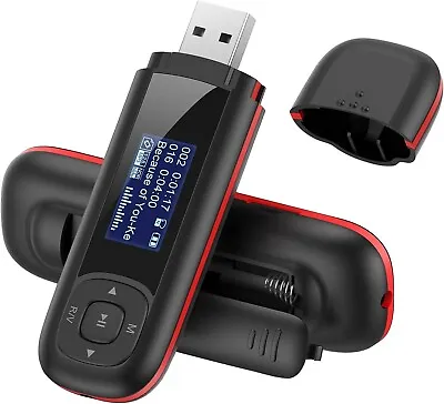 AGPTEK U3 USB Stick Mp3 Player 8GB Music Player Supports Replaceable AAA Battery • $21.25