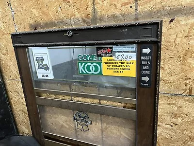 VINTAGE! Cigarette Machine Front Panel - For Parts Or Decoration • $200