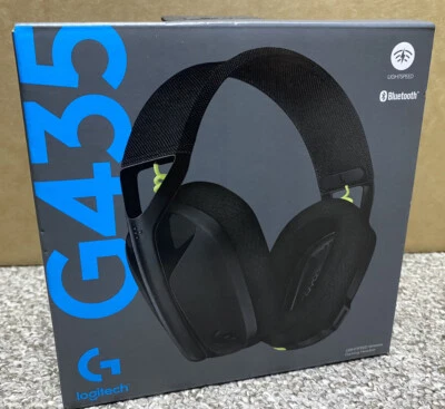 $129 • Buy Logitech G435 LIGHTSPEED Wireless Gaming Headset Black 