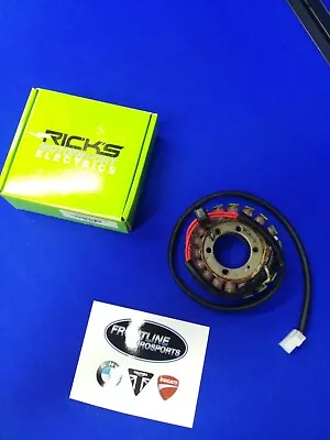 Ricks Motorsport Electrics Brand New 99-2012+ Style Ducati Stator 21-009 • $94.95