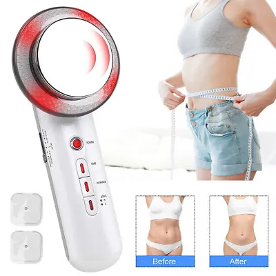$18.69 • Buy 3 In 1 Ultrasonic Cavitation Fat Remover Body Massager Face Slimming Machine