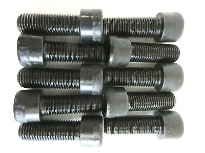 7/16-20 X 1-1/4  Socket Head Cap Screws Black Heat Treated Alloy Steel - 10 Pcs • $13.95