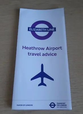 London Underground Map - Heathrow Airport Travel Advice • £1.39