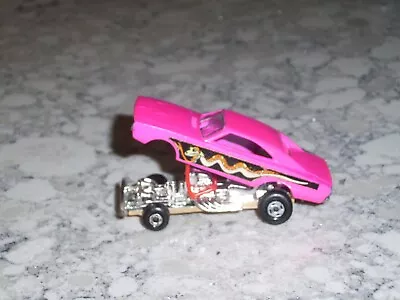 1971 Matchbox Superfast # 70 Dodge Dragster Pink With Tan Base • $20