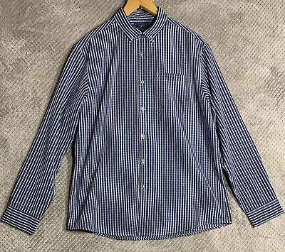 £12 • Buy Mens Soft Touch Long Sleeve Atlantic Bay Shirt Size UK L