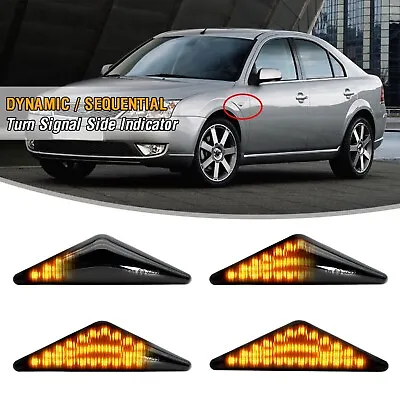 00-06 For Ford Mondeo MK3 Focus MK1 Dynamic LED Side Marker Turn Signal Light 2x • $17.92