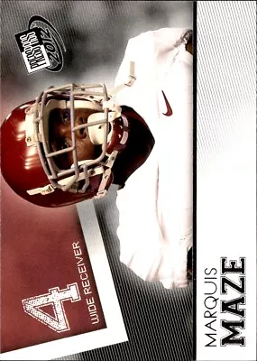 2012 Press Pass #32 Marquis Maze EX+ • $1.99