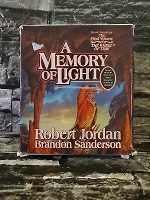 A Memory Of Light Audio CD Book 14 The Wheel Of Time Robert Jordan Unabridged • $22