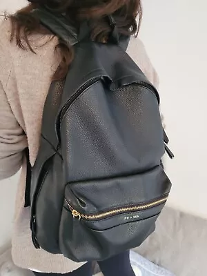 Jem + Bea Changing Backpack Black/Gold - Black • £75