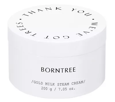 [BORNTREE] Gold Milk Steam Cream - 200g Korea Cosmetic • $23.65