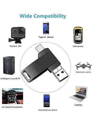 USB Type C Flash Drive 1 TB USB Memory Stick For Phone Computers IPads Music • $15.99