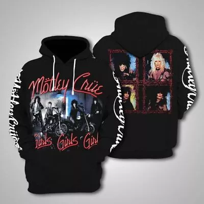 SALE!! - Motley Crue 3D Hoodie Size S-5XL • $38.86