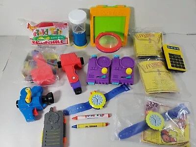 McDonalds 90s Happy Meal Field Trip & M Squad Toys Lot Of 15 • $8.70