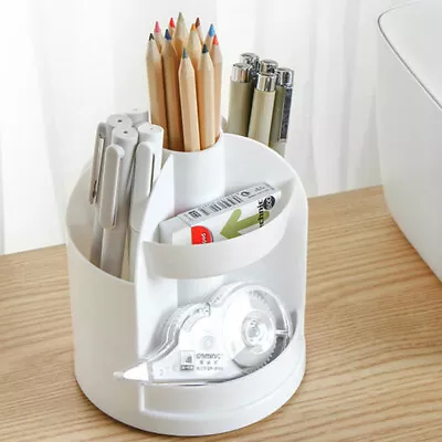 Desk Pen Organizer Holder Container Caddy Office Pencil Mesh Desktop Storage • $16.65