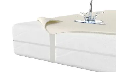 Waterproof Mattress Protector Anti Bug Terry Towel Matters Cover Sheets 120 X 60 • £7.30