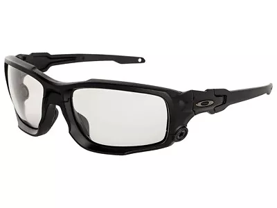 Oakley SI Ballistic Shocktube Sunglasses OO9329-1061 Matte Black/Clear Grey • $179.99