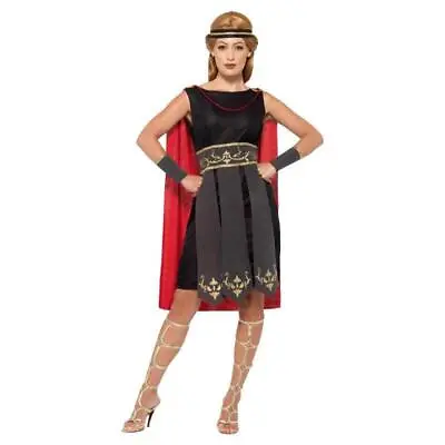 Smiffys Roman Warrior Women's Historical Fancy Dress Costume • £22.99