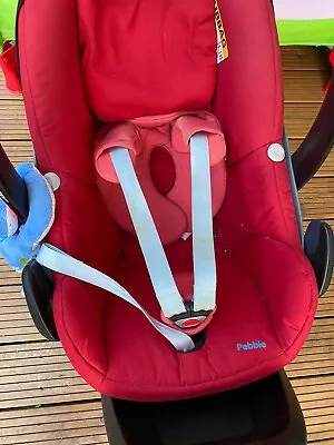 Isofix Base  Car Seat Newborn Baby  Rain Cover Carrycot Maxi Cosi Pebble • £9.99