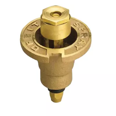 1/2 In. Pattern Brass Pop-Up Head With Brass Nozzle • $5.96