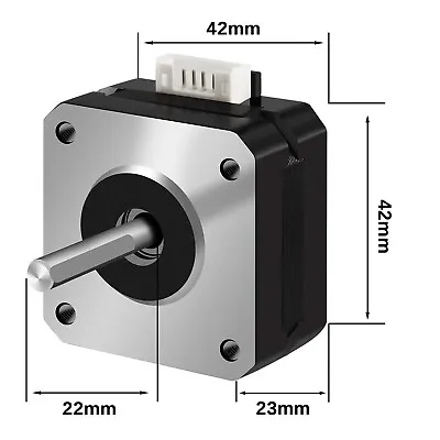 Nema 17 Stepper Motor For 3D Printer Extruder Brand New Free UK P+P • £14