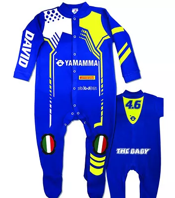 VR Baby Biker Race Sleep Suit • £23.95