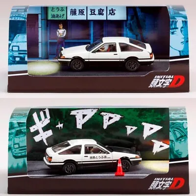 Hobby Japan 1/64 Toyota SPRINTER TRUENO GT INITIAL D AE86  Diecast Model Car • $29.99