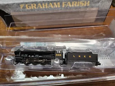 372-160 Farish N Gauge Lner 06 Class 3518 Lner Black New Dcc Ready • £159.95