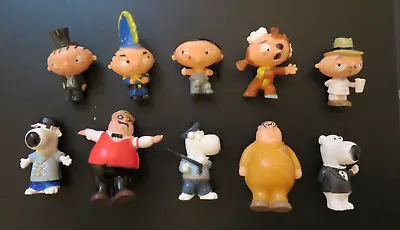 10 FAMILY GUY Gumball Vending Machine Toys Mini Figurines PETER Stewie BRIAN • $14.99