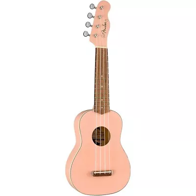 $89.99 • Buy Fender Venice Soprano Ukulele Walnut Fingerboard Shell Pink