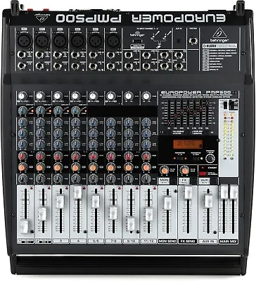 Behringer Europower PMP500 12-Channel 500W Powered Mixer • $395.95