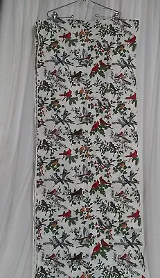 1 Yd. VINTAGE GARDEN BIRDS FABRIC VIP CRANSTON PRINT WORKS CO.  BTY 10 Available • $10