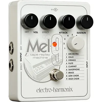 Electro-Harmonix MEL9 Tape Replay Machine Mellotron Emulation Guitar Pedal EHX • $217.95