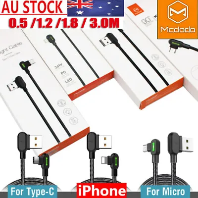 $15.99 • Buy TITAN POWER+ Smart Cable 3.0  For IPhone / For Type-C / For Micro-USB AU Seller
