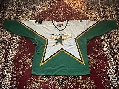 Vintage Stitched Pro Player Jersey DALLAS STARS Men's XXL NHL Hockey TX • $80