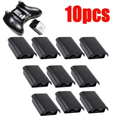 $10.88 • Buy 10pcs AA Battery Back Cover Case Shell Pack For Xbox 360 Wireless Controller