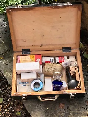 Vintage Medical Box With Equipment • £45