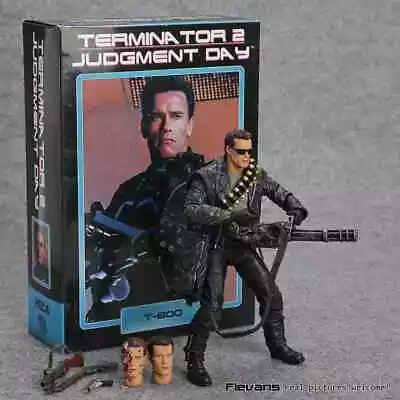 7  NECA Terminator 2: Judgment Day T-800 Arnold Schwarzenegger PVC Action Figure • $26.94