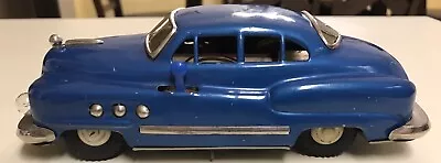 1950’s TIN BLUE BUICK ELECTROMOBILE BY MARUSAN JAPAN OPERATIONAL 8” • $260