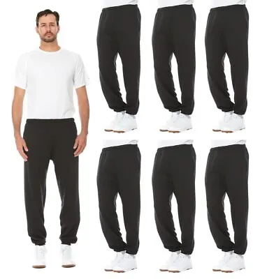 BILLIONHATS 6 Pack Of Wholesale Mens Jogger Sweatpants Bulk Joggers For Men • $89.04