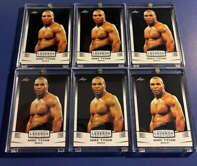 Iron Mike Tyson *leaf Exclusive Legends 2022 #ee-08 Boxing Card  In Screw Down  • $5.95