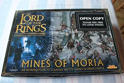 Games Workshop Lord Of The Rings The Mines Of Moria Boxed Game LoTR New NIB OOP  • £219.99